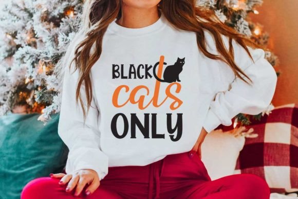 Black Cats Only: Graphics & Crafts for Halloween